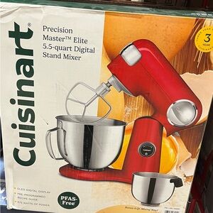 Cuisinart Red Precision Master Stand Mixer